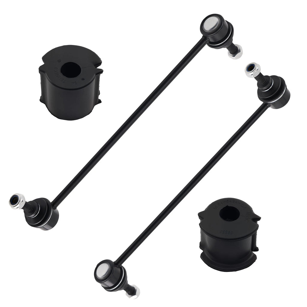 4X Front Stabilizer Sway Bar End Links w/Bushings for Ford Escape (2005–2012)