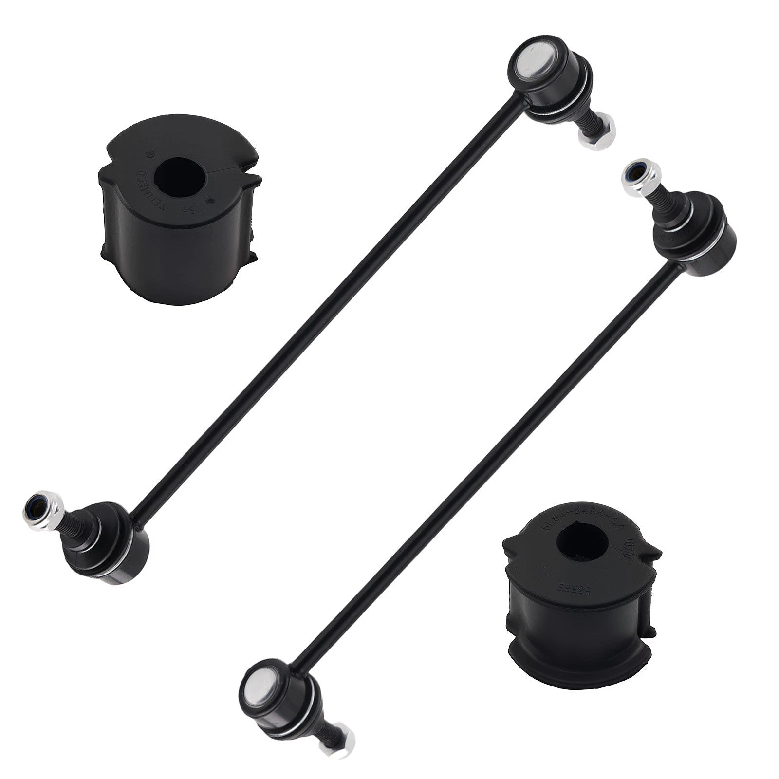4X Front Stabilizer Sway Bar End Links w/Bushings for Ford Escape (2005–2012)
