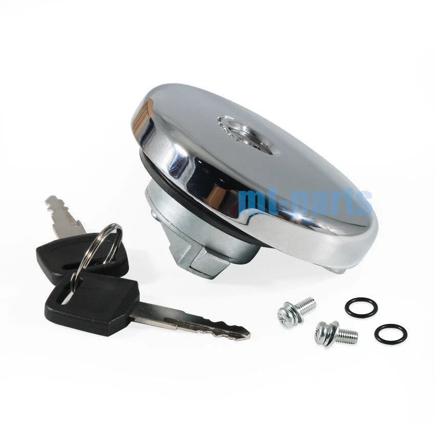 Fuel Gas Tank Cap Cover Keys for Kawasaki VN1500 Vulcan 1500 Drifter (2001–2005)