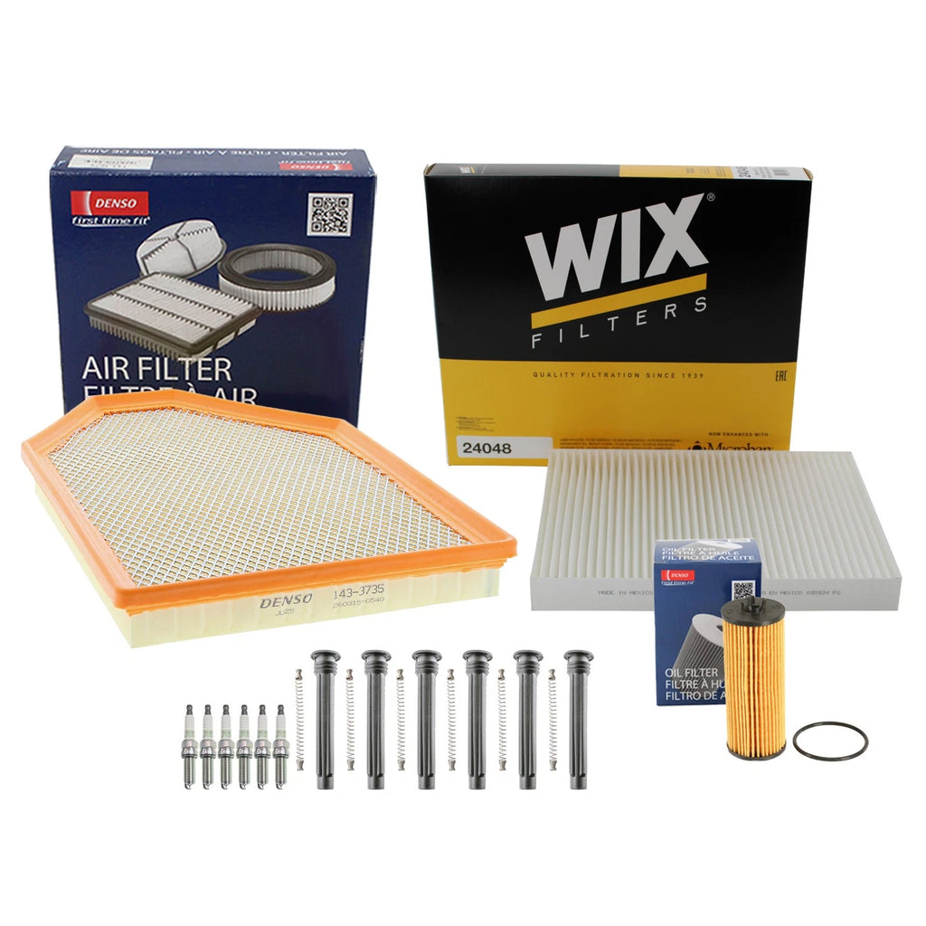 Tune Up Kit with 6 Spark Plugs & Boots for Dodge 300 Challenger Charger (2011–2023)