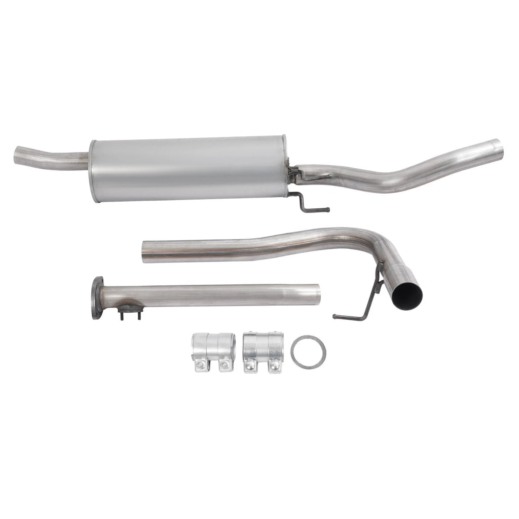 Exhaust System Middle Pipe Muffler Tail for Toyota Tacoma 2.7L 4WD (2000–2004)