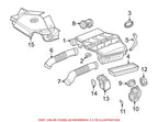 Crankcase Breather Hose for Mercedes (1120180482)