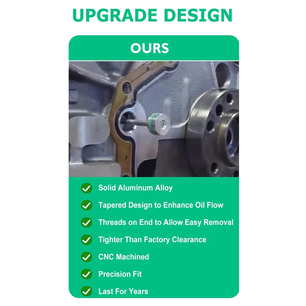 Aluminum Oil Separator for LS Barbell (Silver, Green Options)