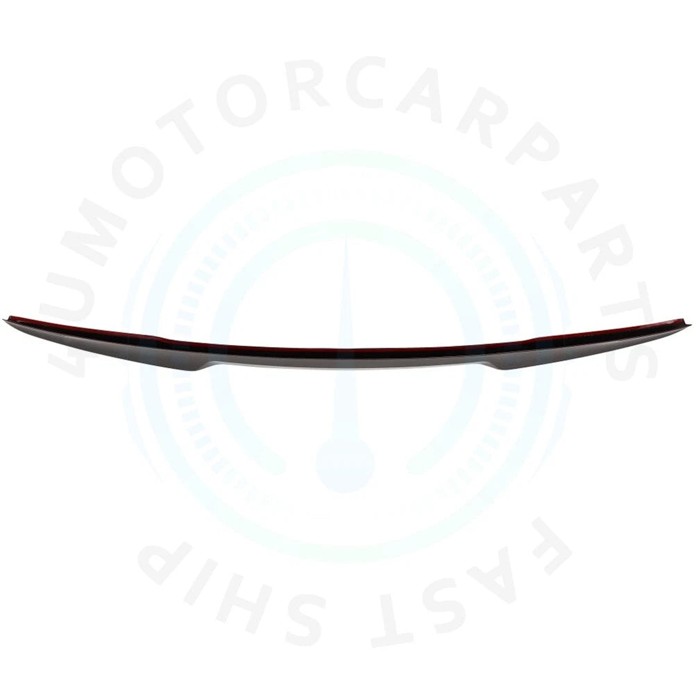 Black Rear Spoiler Wing for BMW F82 M4 Coupe (2015–2019) Carbon Fiber