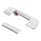 Silver Tone Chrome Door Handle Covers Set for Dodge Ram 1500 (2007-2013)