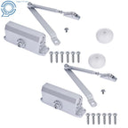 Heavy Duty Hydraulic Door Closer for Commercial Use (99lbs)