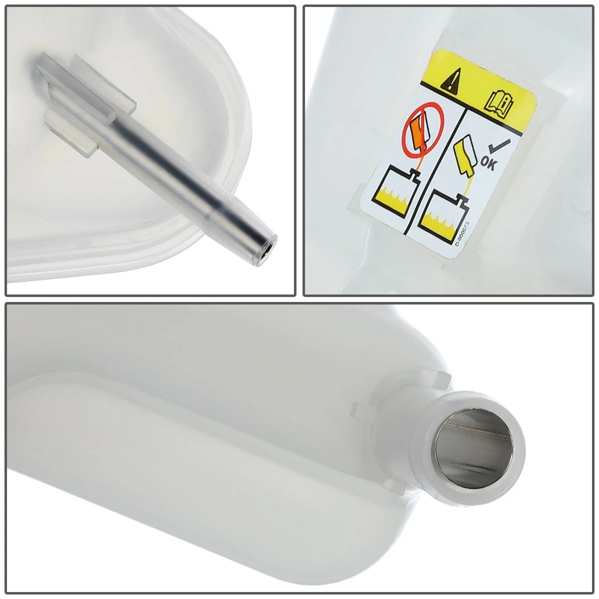 Coolant Overflow Tank Reservoir for Mercury Milan/Ford Fusion (2006–2009)