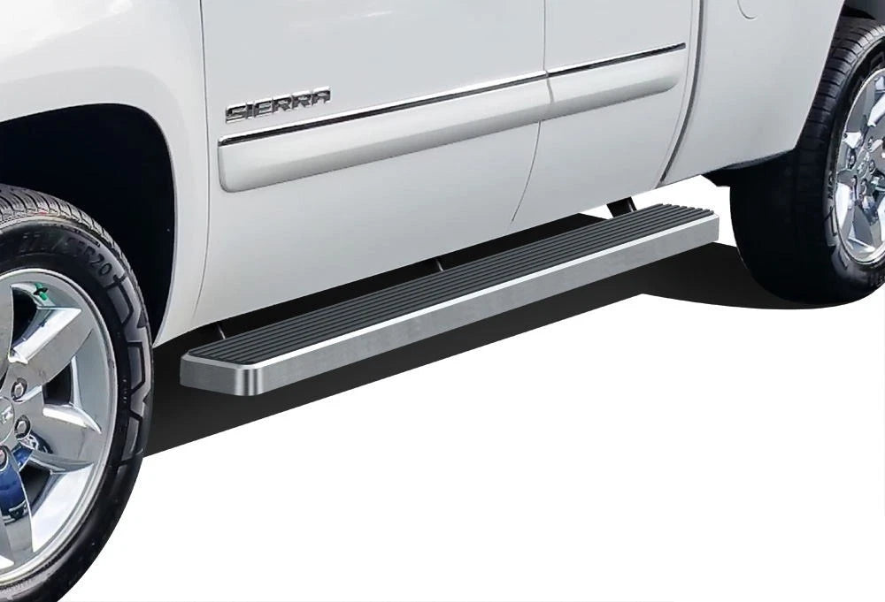6-Inch Polished Side Bars for Chevy Silverado GMC Sierra (1999–2013)