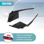 1 Pair Windshield Wiper Cowl Covers No. 5386608020 for Toyota Sienna (2011–2020)