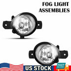 Pair LED Fog Light Lamps for Infiniti G37 Coupe/Convertible (2008–2013) JX35 QX60 M35