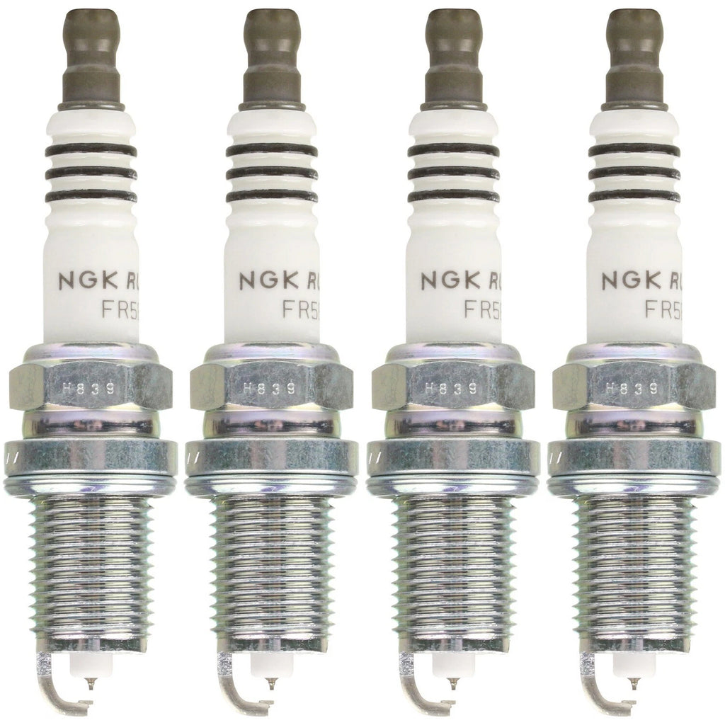 Set of 4 NGK Ruthenium HX Spark Plugs for Dodge Isuzu KIA MB Saab Subaru Toyota