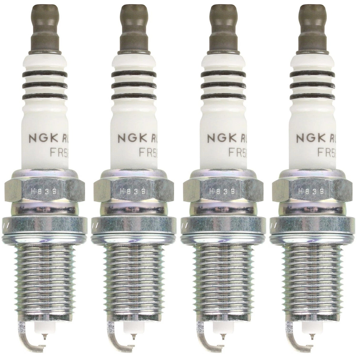 Set of 4 NGK Ruthenium HX Spark Plugs for Dodge Isuzu KIA MB Saab Subaru Toyota