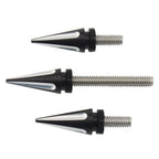 3 x Windshield Trim Screws for Harley Electra Glide 2014-2023 Black