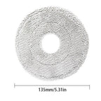 Replacement Kit for Midea V12Pro Robot Vacuum Mop (Washable Microfiber Cloths)