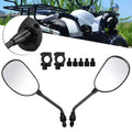 7/8" 22mm Motorcycle Rear View Side Mirrors for Suzuki Honda ATV