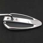 Chrome Teardrop Mirrors for Harley Sportster Low Glide FXRS FXRT Softail