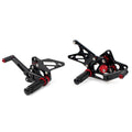 CNC Rearset Footpeg Rest Pedal for Suzuki GSXR 1300 Hayabusa (1999–2018) Black
