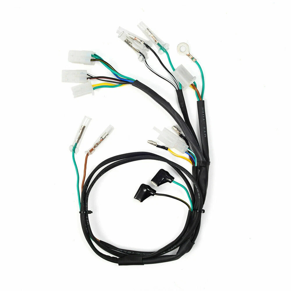 Wiring Harness Race Cut Drag Harness with Kill Switch for Honda TRX250R (1986–1988)