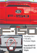 Tailgate Letter Inserts Pro-Access Replacement for Ford F150 (2024–2026)