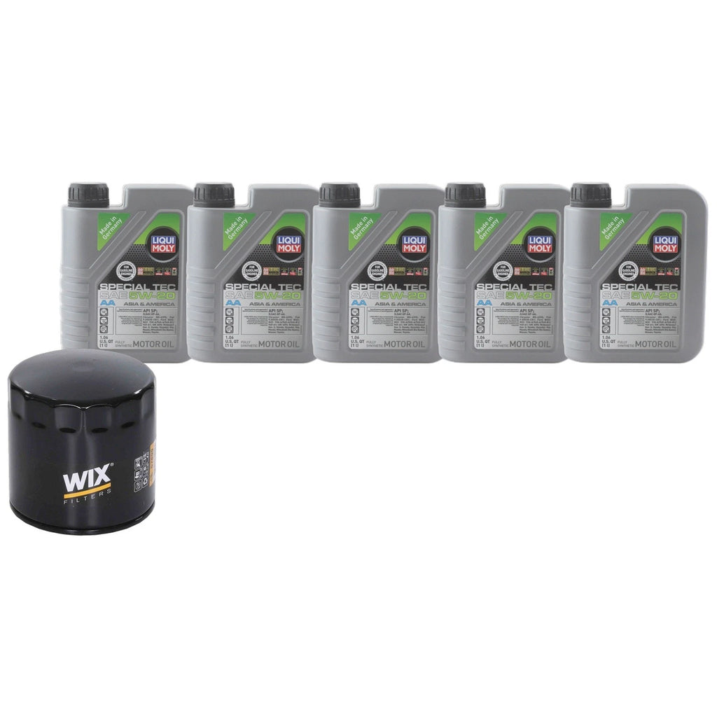 5L Liqui Moly Special Tec AA 5W-20 Engine Oil Change Kit for Compass (2007–2023)