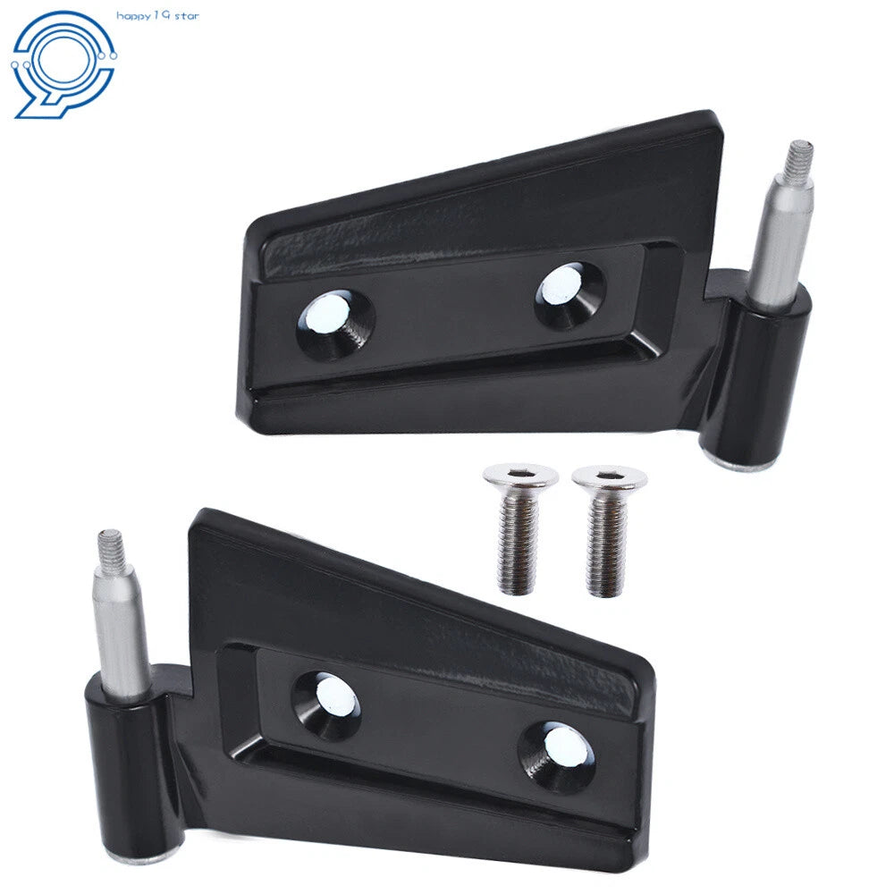 Tailgate Rear Door Window Glass Hinge Cover for Jeep Wrangler JK (2007-2017)