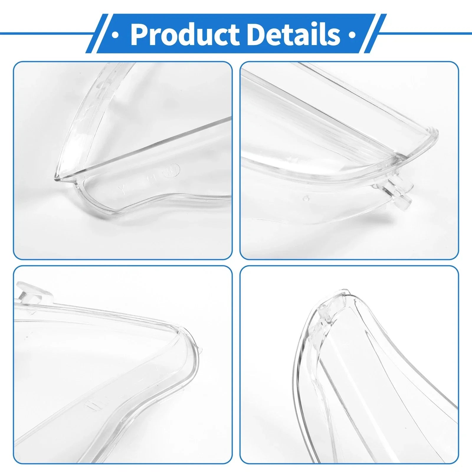 1 x Front Left Headlight Lens Cover for BMW 5 Series E60 (2003-2010)