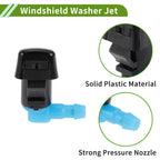 Windshield Washer Nozzle Set with Hose Connector for Toyota (No. 8538104030)