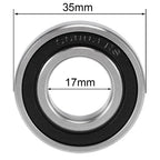 Set of 5 S6003-2RS Deep Groove Ball Bearings 17x35x10mm Double Sealed