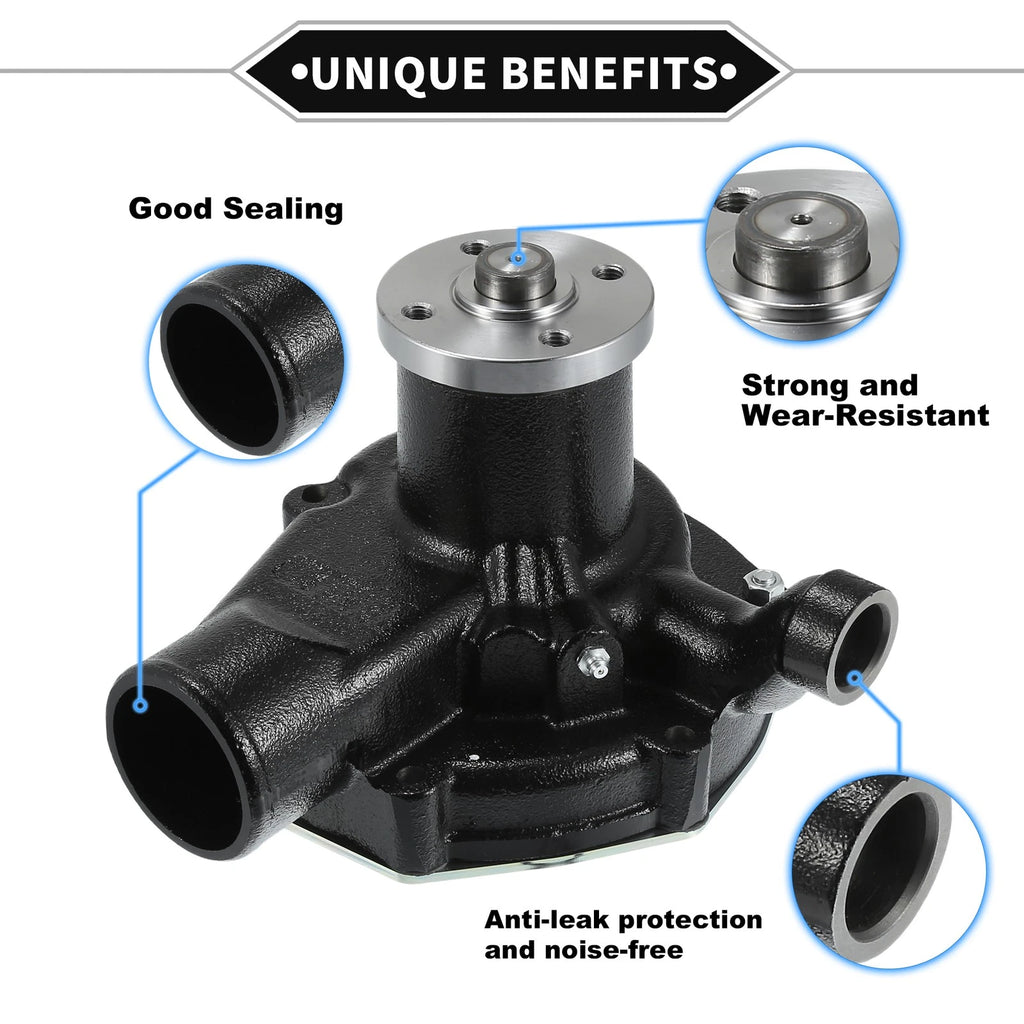 Water Pump for Mitsubishi 6D16 6D16T Kobelco SK330-6 (with Rubber Ring Kit)