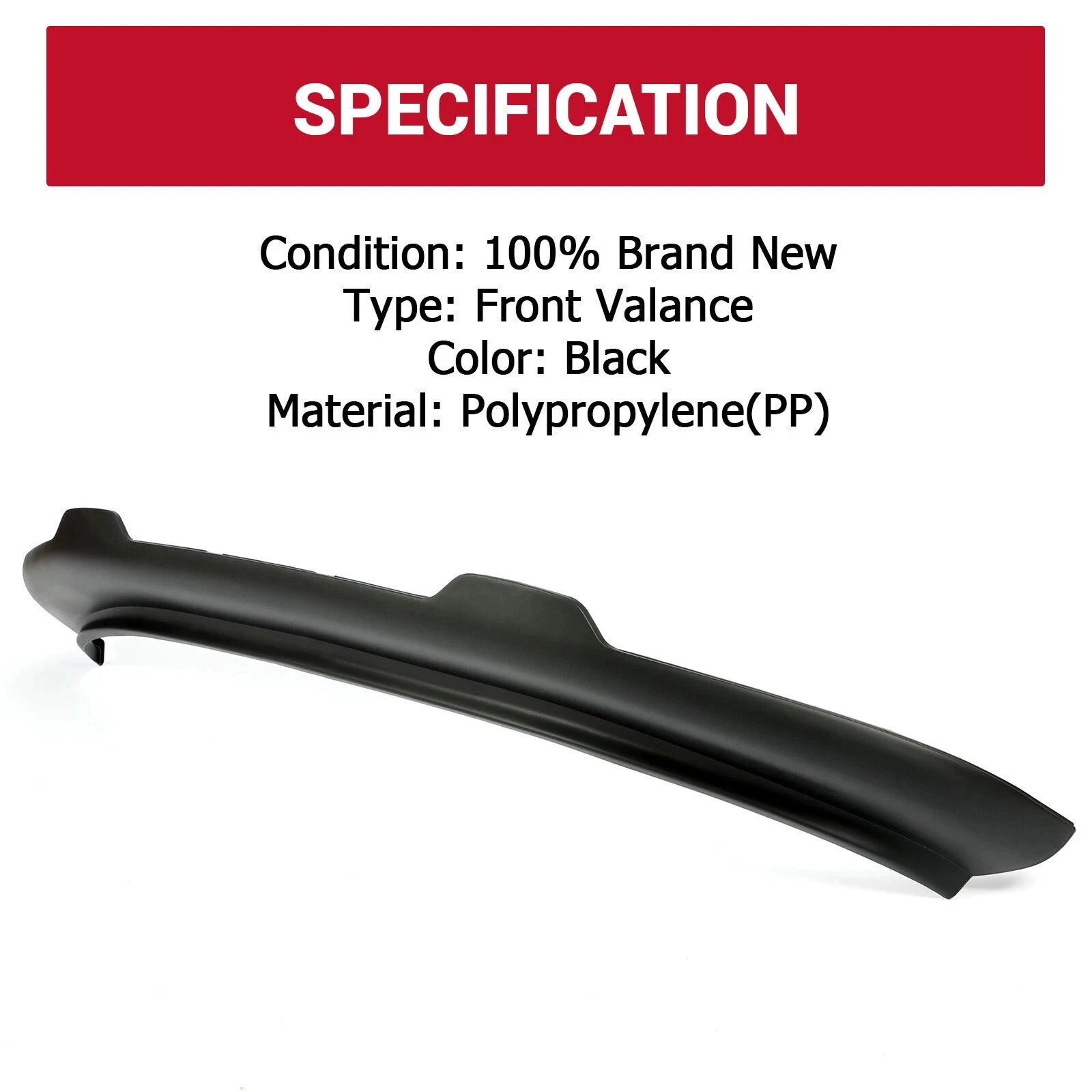 Front Bumper Lower Valance for Ford F-150 (2006–2008) RWD 2WD