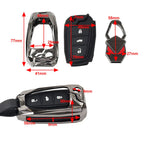 3 x Button Key Fob Case Shell Cover for Audi A5 Quattro (2008-2010)