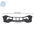 Front Bumper Cover with Park Assist Sensor Cut-out for Nissan Rogue (2024)