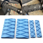 Non-Slip Blue Handlebar Grip Cover for BMW
