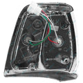 LH Chrome Corner Light W/ Clear Hump for Toyota Hilux LN85 RN85 4cyl 2.4L 91-97