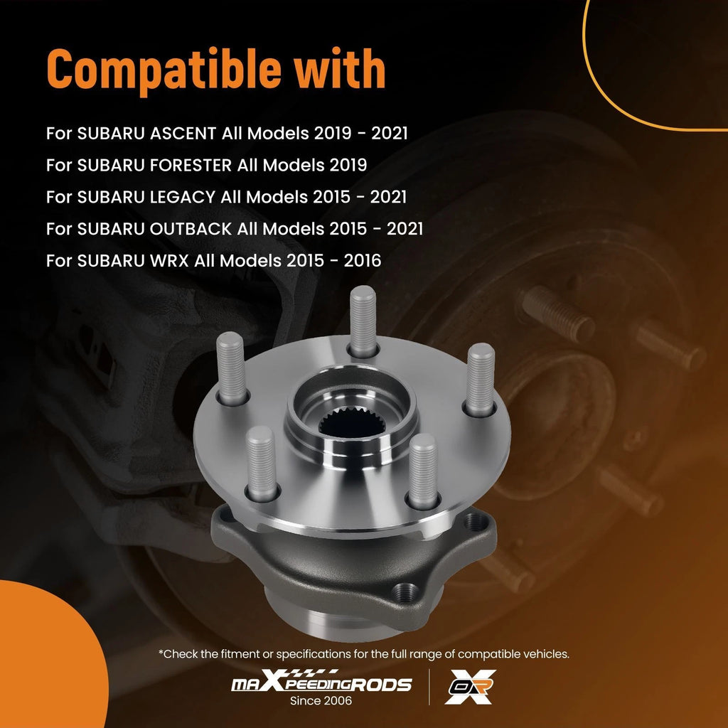 Rear Wheel Bearing Assembly for Subaru WRX/WRX STI (2015–2019) 512536 H512536