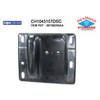 Replacement Steel Front Passenger Side Bumper Support for (See compatibility Chart)