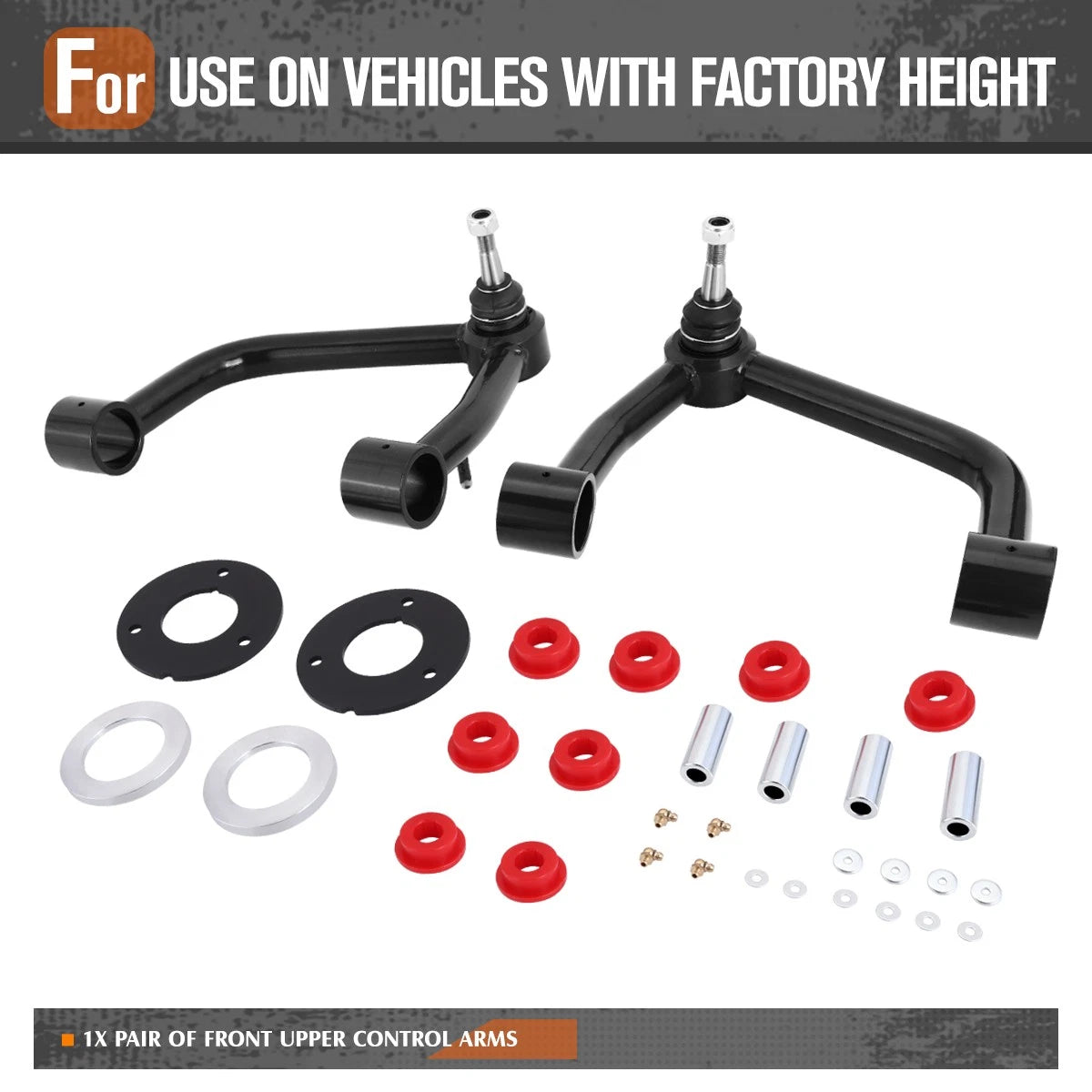 Set of 2 Front Upper Control Arms for Silverado Suburban Tahoe Sierra Yukon (2019–2024)