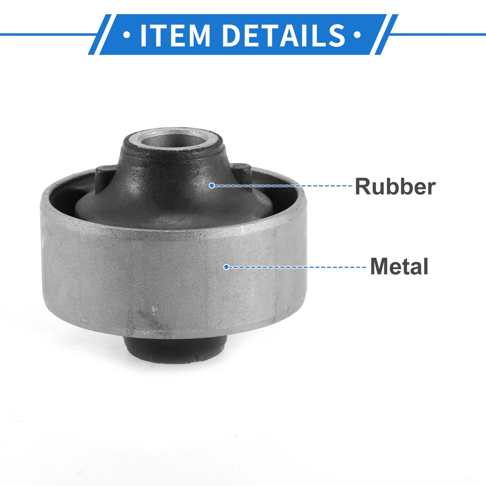 1 Pc Rear Control Arm Suspension Bushing No. 4865506030 for Lexus ES300 (1996–2001)