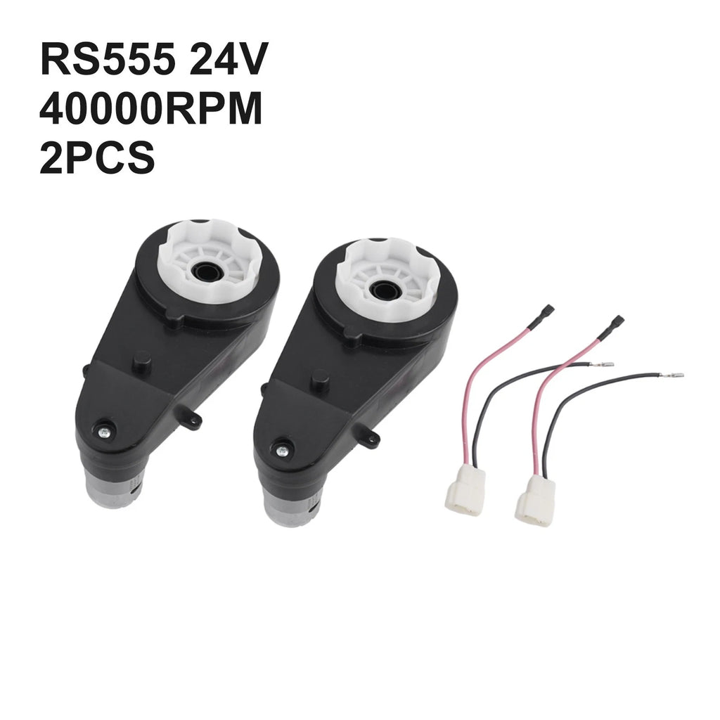 24V Electric Gearbox RS555 40000RPM for Kids Ride On Car (2010–2023)