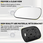 Heated Left Hand Wing Mirror Glass for Lexus RX300 RX350 RX400H (2004–2009)