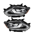 LED Headlamps for Nissan Rogue (2014–2016) Driver + Passenger Side
