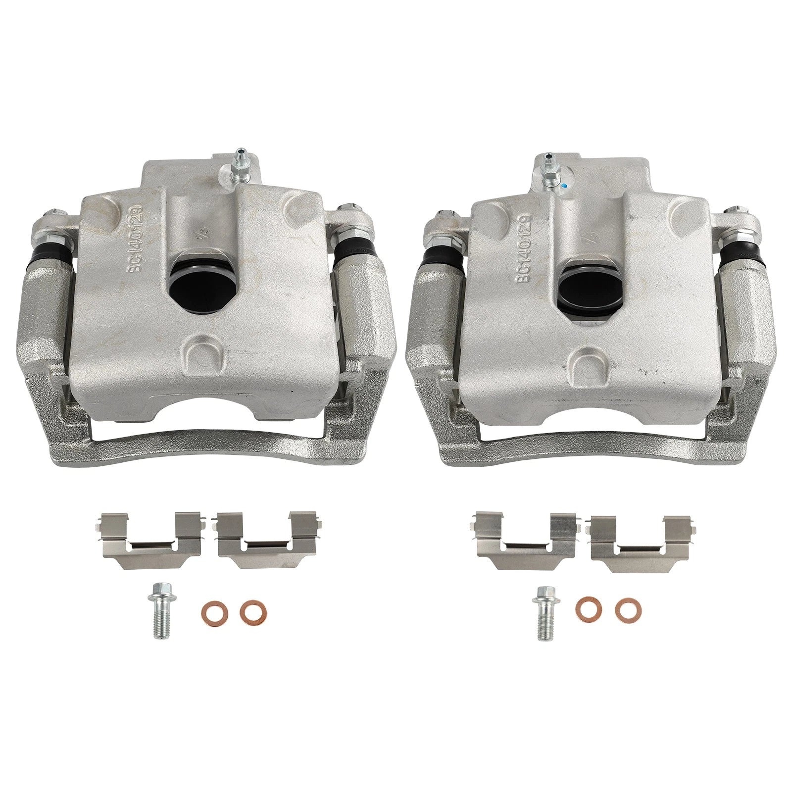 Set of 2 Rear Brake Calipers with Bracket for Cadillac CTS (2008–2013)