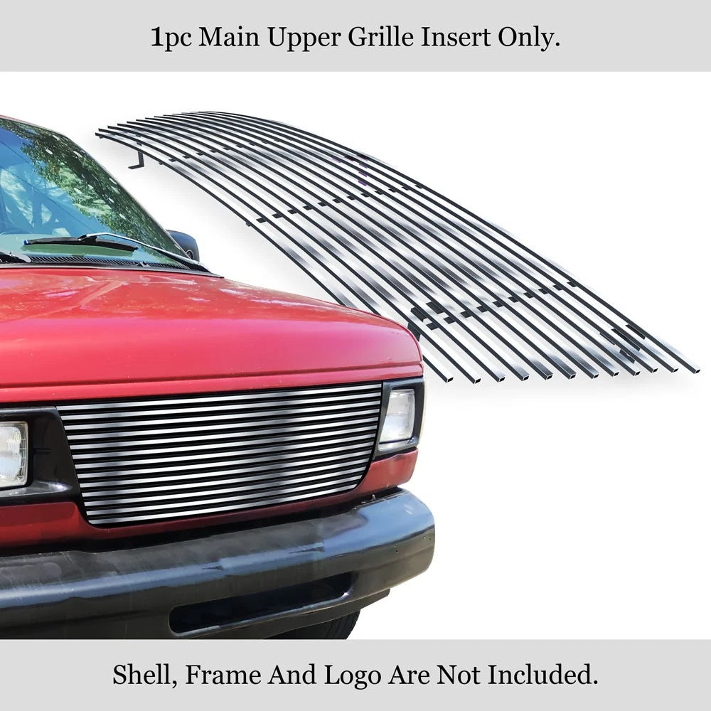 Stainless Billet Grille Insert for Ford Econoline Van (1992-2007)