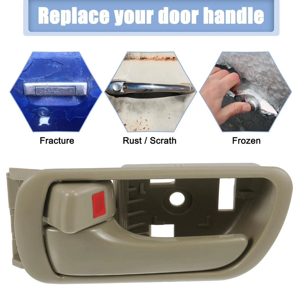 Inner Door Handle for Toyota Camry (2002–2006) Left Front/Rear Beige