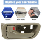 Inner Door Handle for Toyota Camry (2002–2006) Left Front/Rear Beige