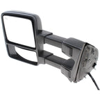 Tow Mirror for Ford F-250 Super Duty (2008–2009) Driver Side Power Heated Memory