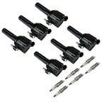 Set of 6 Ignition Coils & Spark Plugs for Chevy Trailblazer (2002–2009)