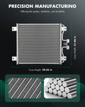 Aluminum Truck AC Condenser for Ford F650 F750 (2000–2007)