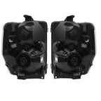 Set of 2 Headlight Assemblies for Ford E150 E250 E350 E450 (2008–2014)