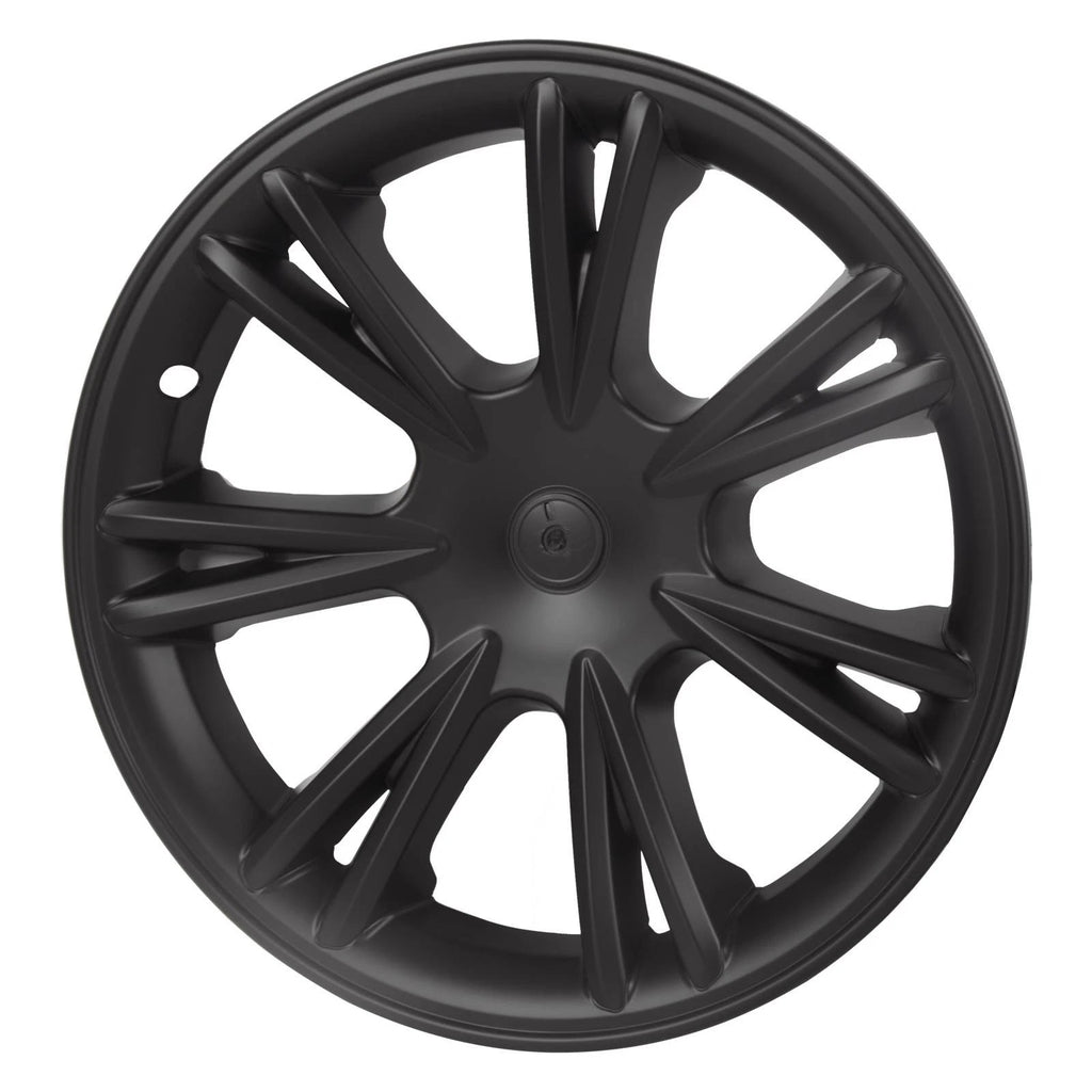Set of 4 19 Inch Wheel Covers for Tesla Model Y (2020–2023) Matte Black